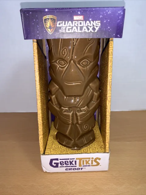 NEW Geeki Tikis Marvel Guardians of the Galaxy Groot Ceramic Mug Collectible