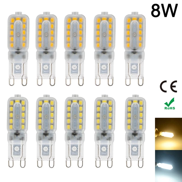 2-10X G9 8W Dimmable Led Bulb Capsule Lamp Replace Halogen Light Lamp 2835 SMD