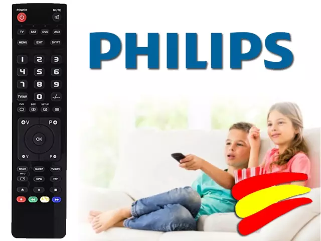 Mando a distancia PHILIPS  32PF9551/12[VCR] 32PF955112VCR 32PF9731D/10[DVD]