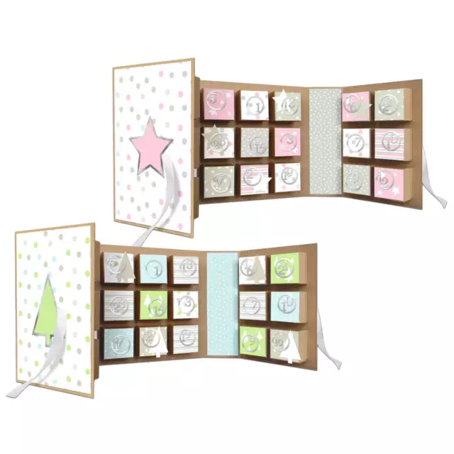 Adventskalender Sterne Selber Basteln 2025 Lucky Brandie