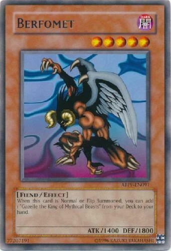 Yugioh! 2X Berfomet Abpf-En091 Rare Nm Card   Unlimited