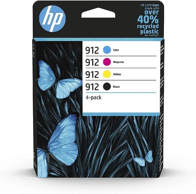 Hp 912 Originale Promo Multipack 4 Cartucce (Nero Ciano Giallo Magenta)