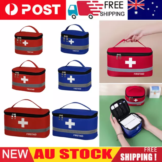 Empty First Aid Kit Bag Medical Box Family Emergency Medicine Storage Bag New