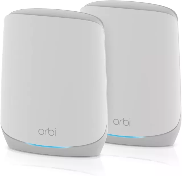 NETGEAR Orbi Whole Home Tri-Band Mesh WiFi 6 System (RBK762S) – Router With 1