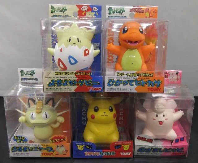 Lot De Figurines Pokemon Vintage 2000 - Tomy / Hasbro - Seadra Et Pikachu
