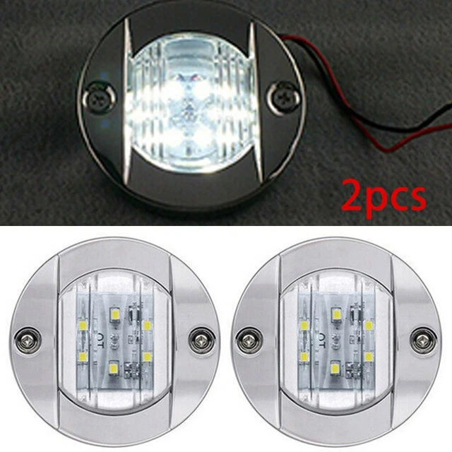 Pratique Durable Bateau LED Stern Feux Marine Imperméable Lampe de Courtoisie