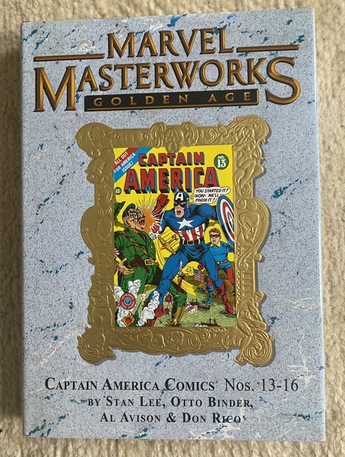 MARVEL MASTERWORKS: GOLDEN AGE CAPTAIN AMERICA, VOL. 4 by STAN LEE and AL AVISON