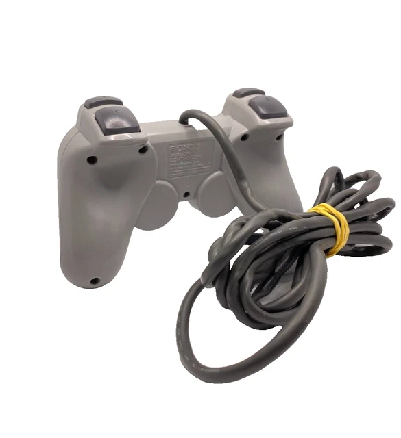 CONTROLLER - MANETTE OFFICIAL DUAL SHOCK 1 PLAYSTATION 1  PS1 Bleublue Euro Controller Only