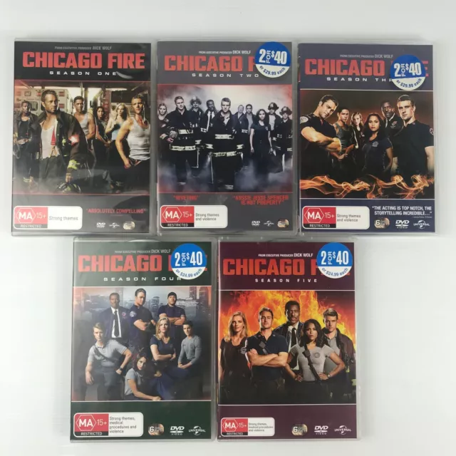 CHICAGO FIRE TV Series The Complete Seasons 1 2 3 4 5 6 7 8 DVD