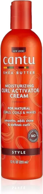 Cantu Shea Butter Moisturizing Curl Activator Cream 12 Oz. Size Name:355 Ml (...