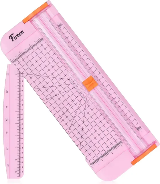 Firbon A4 Paper Cutter 12 Inch Titanium Paper Trimmer Scrapbooking Tool with Au