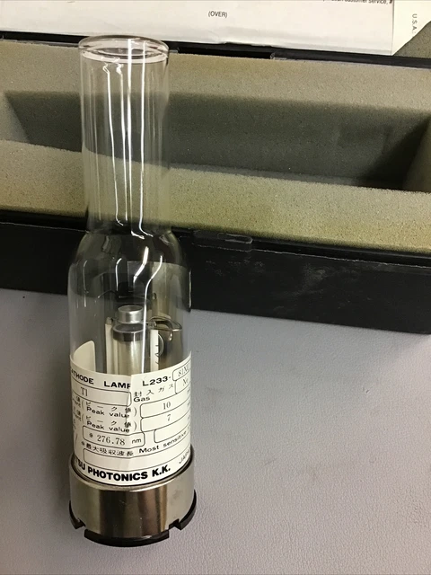 Hamamatsu Hollow Cathode Lamp L233 81NU ELMENT  T1 (B16)