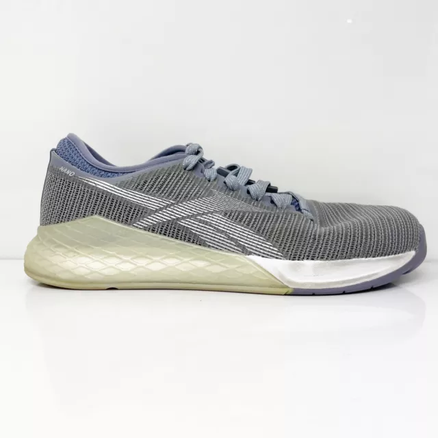 Reebok Womens Crossfit Nano 9 DV6361 Gray Running Shoes Sneakers Size 8