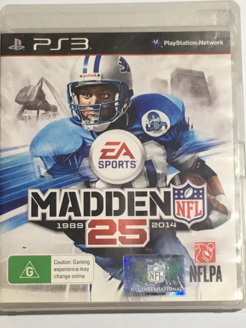 Madden NFL 25 1989-2014 And Madden 17 For Sony PlayStation 3 PS3 Games