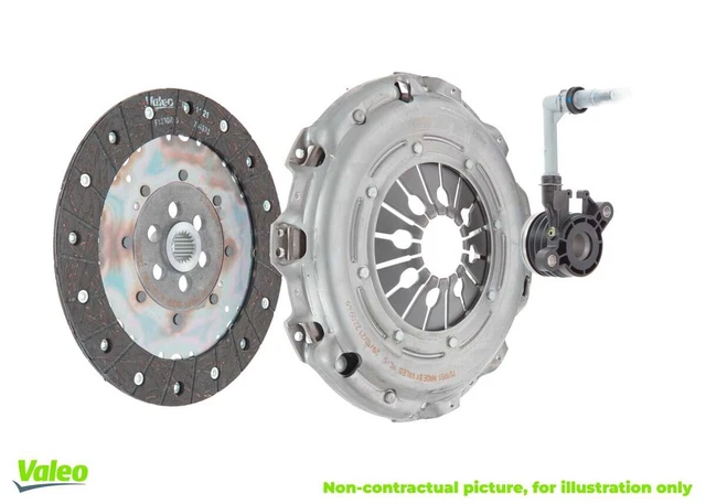 VALEO Kupplungssatz KIT3P (CSC) 834183 für W169 W245 MERCEDES KLASSE Aluminium