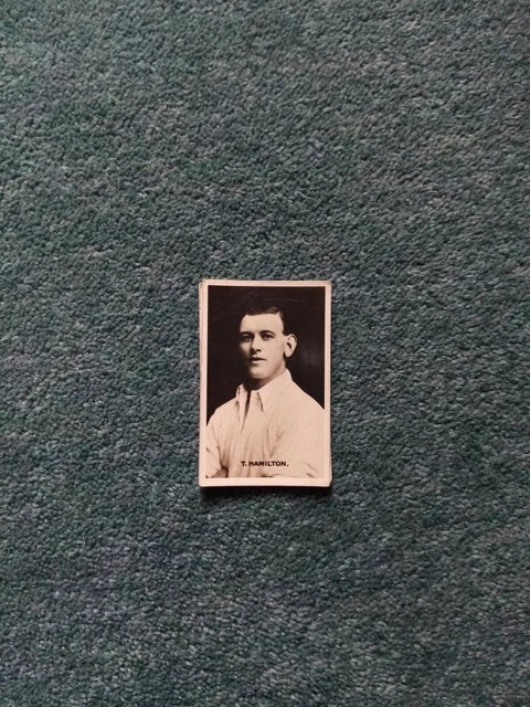 M48 TRADE CARD / CROMO - ADVENTURE SIGNED rp  1923 t Hamilton