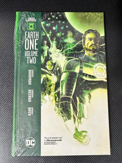 Green Lantern Earth One Volume 2 DC Hardcover NEW SEALED RARE Gabriel Hardman