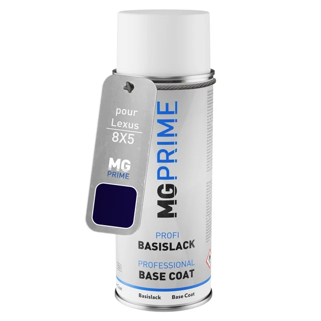 Peinture Voiture Bombe aérosol pour Lexus 8X5 Deep Blue Metallic Mica de base