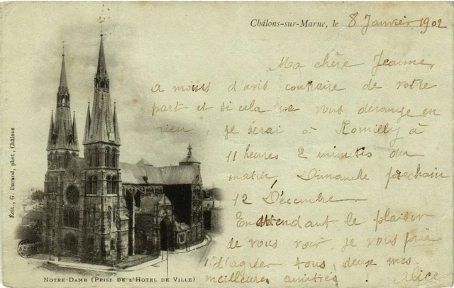 CPA CHALONS-sur-MARNE - N.-D. (363619)