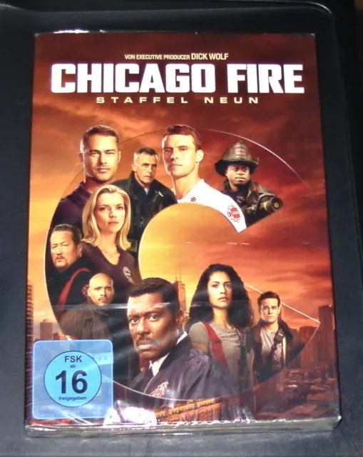 Chicago Fire Season / Staffel 9 Dvd Im Schuber Schneller Versand Neu & Ovp