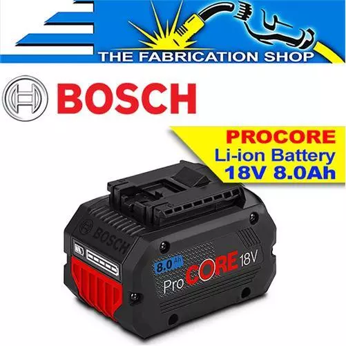 Bosch Blue 18V 8.0Ah ProCore Li-Ion Battery 8A 8 Amp 8Amp Cordless 1600A016GK