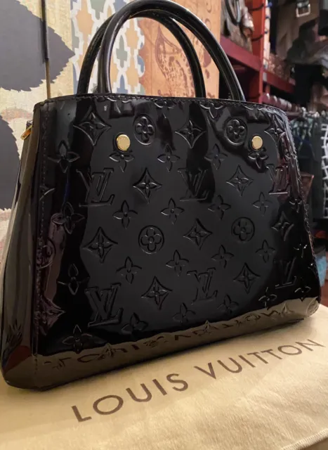 Louis Vuitton Terre D’Ombre Monogram Vernis Montaigne BB Bag