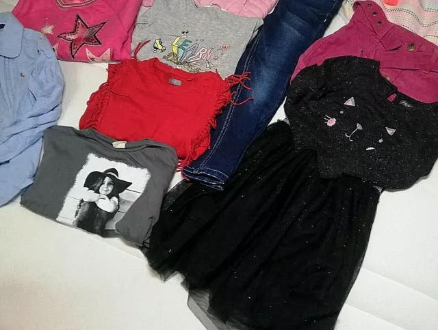 Autumn/Winter Girls Clothes Bundle 12 Items Size 4-6 Years 2