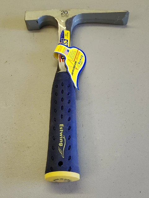 Estwing USA 20oz. Masons Brick Laying Rock Pick Hammer E3-20BLC