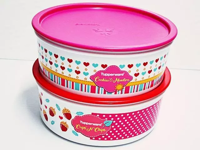 Tupperware Cookie Container 