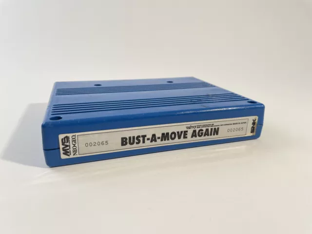 Neo Geo MVS Bust-A-Move Again EUR Bon état