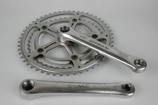 Pédalier Campagnolo Veloce Vintage - 170mm - Pour Vélo De Course - Occasion Italie