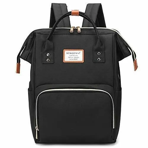 Women Laptop Backpack 15 Inch Casual Daypack Water Resistant TRAVEL SCHOOL
