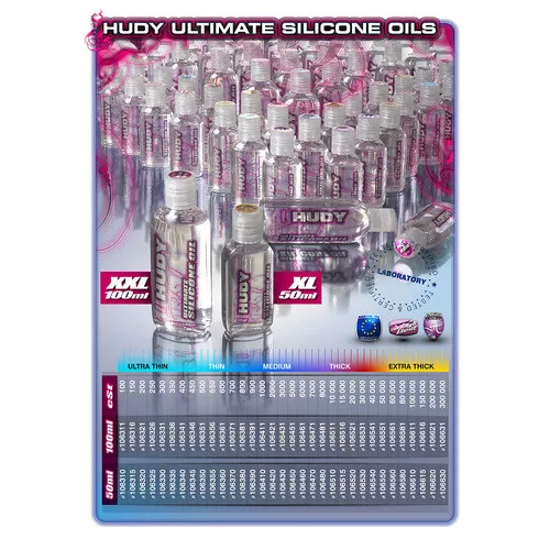 Hudy Ultimate Silicone Oil 6000 Cst - 100Ml - Hd106461