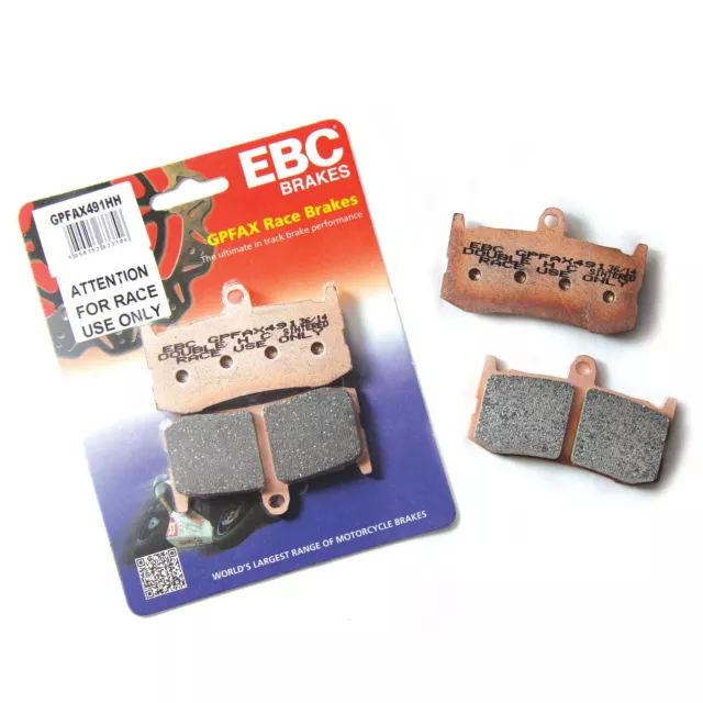 EBC GPFAX Motorbike Front Brake Pads For Honda 2006 CBR1000RR-6 Fireblade