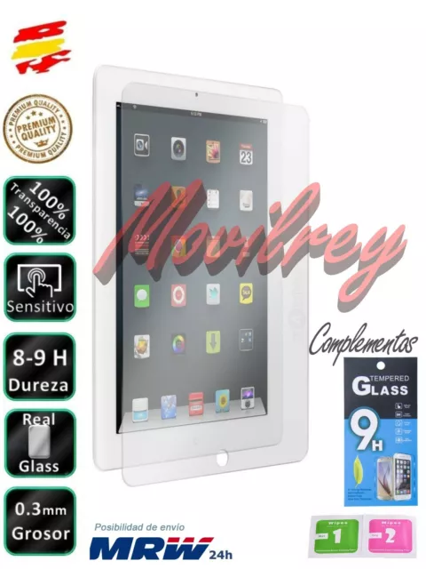 Set Protector de Pantalla Cristal Templado Vidrio para Apple IPAD  2 3 4 Normal