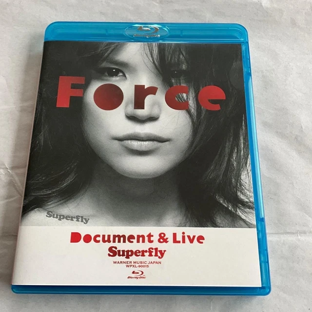 【貴重】 Superfly Force Document & Live SUPERFLY FORCE DOCUMENT & Live Blu-ray Japan Music Concert Video