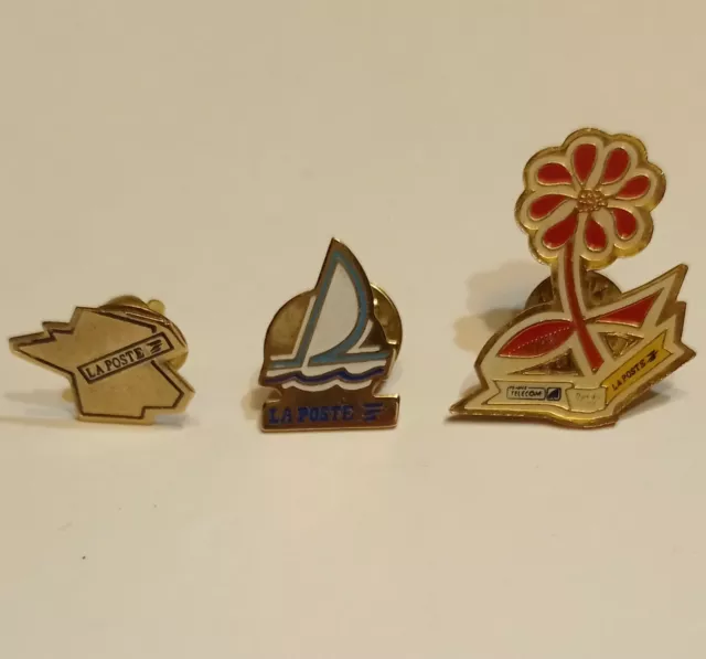 P22 Lot Pin's Pins La Poste