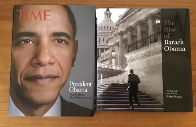 President Barack Obama Inspirational Political Biography Illustrated Hardcovers.