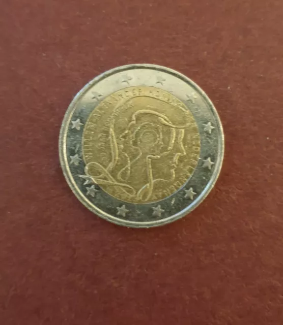 2 Euro 2013 Niederlande Sondermünze "200 Jahre Königreich"