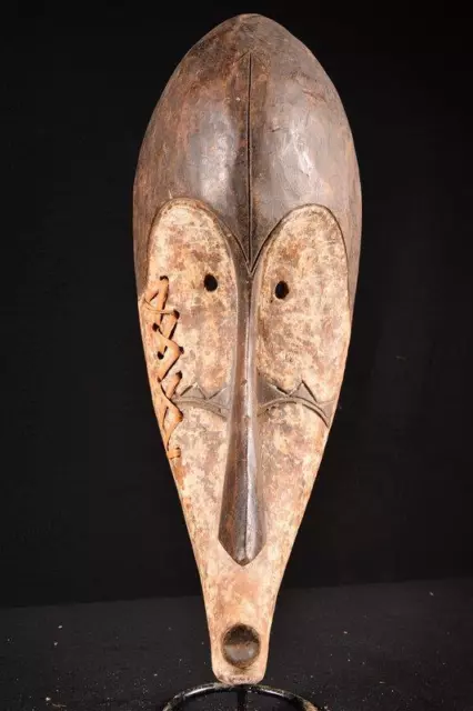 20957 African Old Fang Mask / Mask Gabon
