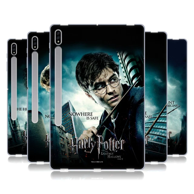 Official Harry Potter Deathly Hallows Vii Soft Gel Case For Samsung Tablets 1