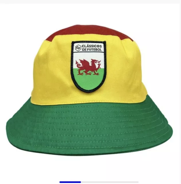 New Mens Unisex Wales Bucket Hat Wales Flag Bucket Hat Rugby Football