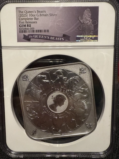2025 GREAT BRITAIN 5Pd Queen's Panther Ngc Ms67 Dpl Tudor