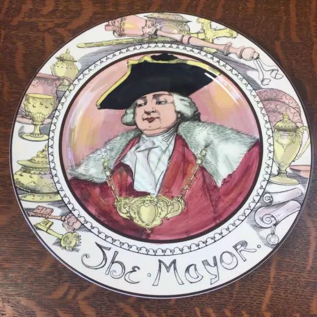 The Mayor Royal Doulton The Professionals Series 10 1/2" Plate D6283 England