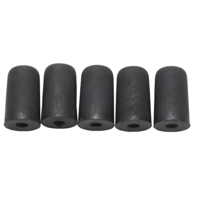 5 Pcs  Endpin Tip Protector Rubber  tail pin case Tip  Protector Non-Slip4315