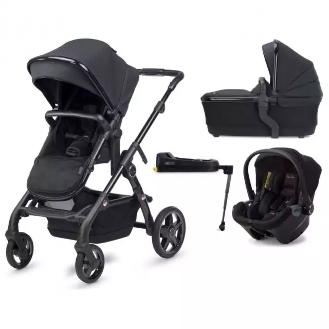 Silver Cross Gestell Wave Eclipse Kinderwagen 3in1 Babywanne Autositz B-WARE