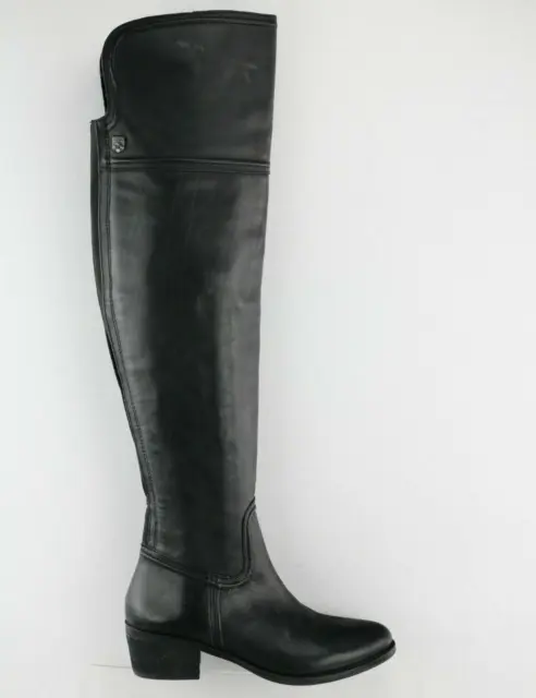 Vince Camuto Baldwin Black Leather Over The Knee Boots Women  Size 6 M