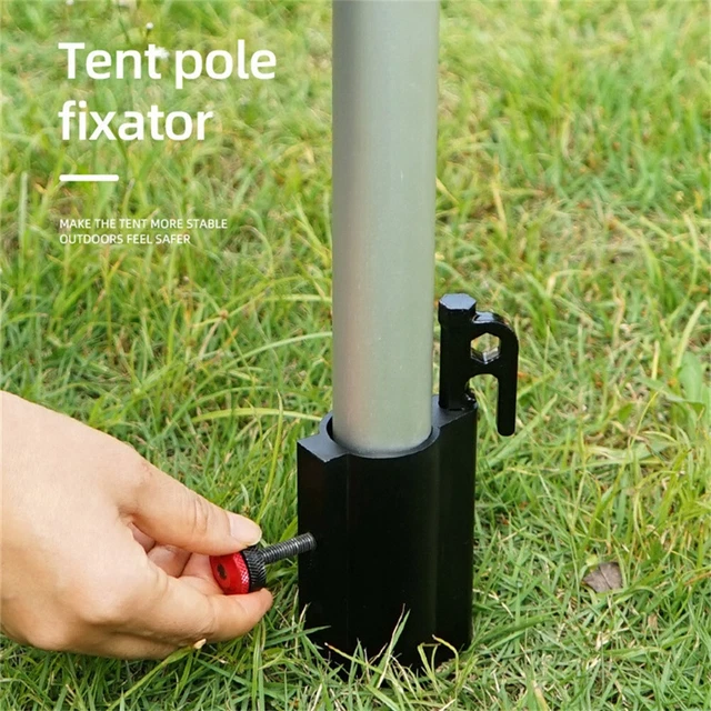 VGEBY Tube De Réparation De Poteau De Tente 4 Pièces En Alliage D