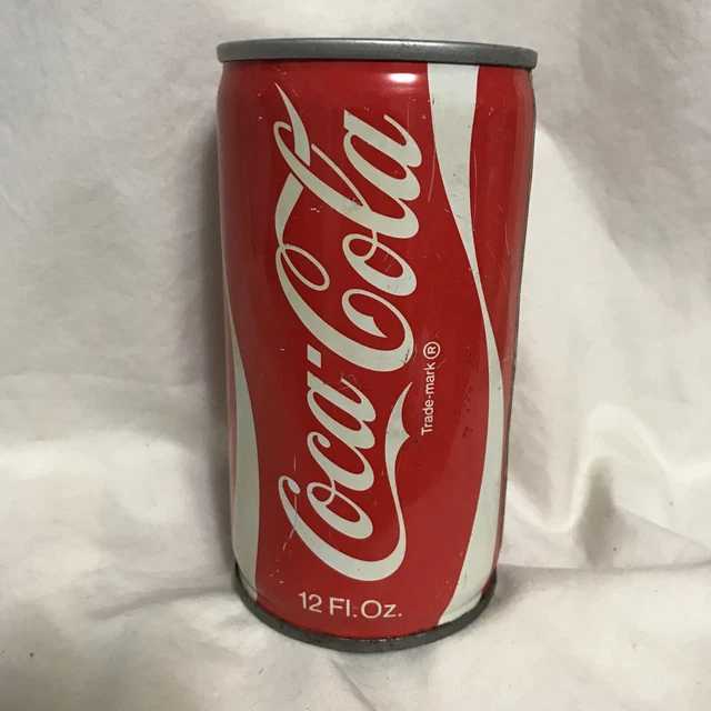RARE 1960'S COCA Cola Can Diamond Can Gold Pull Tab 12 oz. Vintage Coke