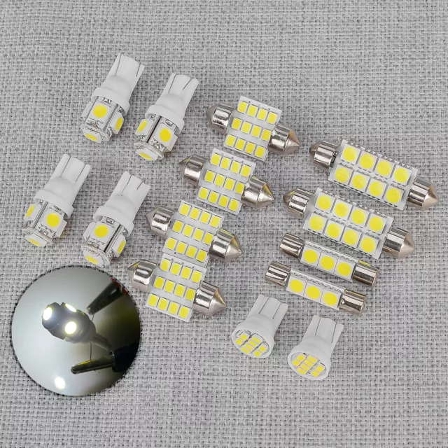 14pcs LED interior lámpara kit de para Chevrolet Silverado GMC Sierra 1995-1998